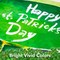 G128 - St Patrick's Day Garden Flag, St Patrick's Themed Decorations - Leprechaun Hat, | 12x18 Inch | Printed 150D Polyester - Rustic Holiday Seasonal Outdoor Flag